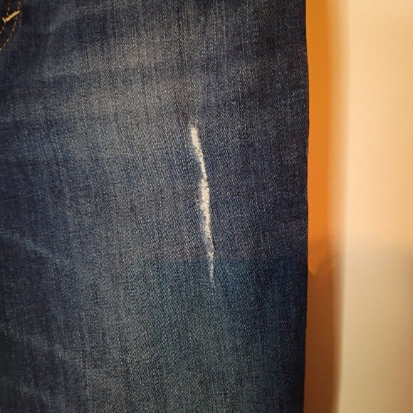 Lucky Brand Women's Skinny Jeans Size 4 27 Dark Wash Stretch Denim - Picture 4 of 6